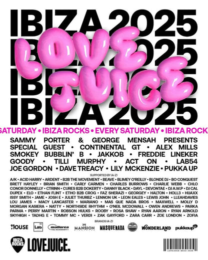 LoveJuice Ibiza returns to Ibiza Rocks
