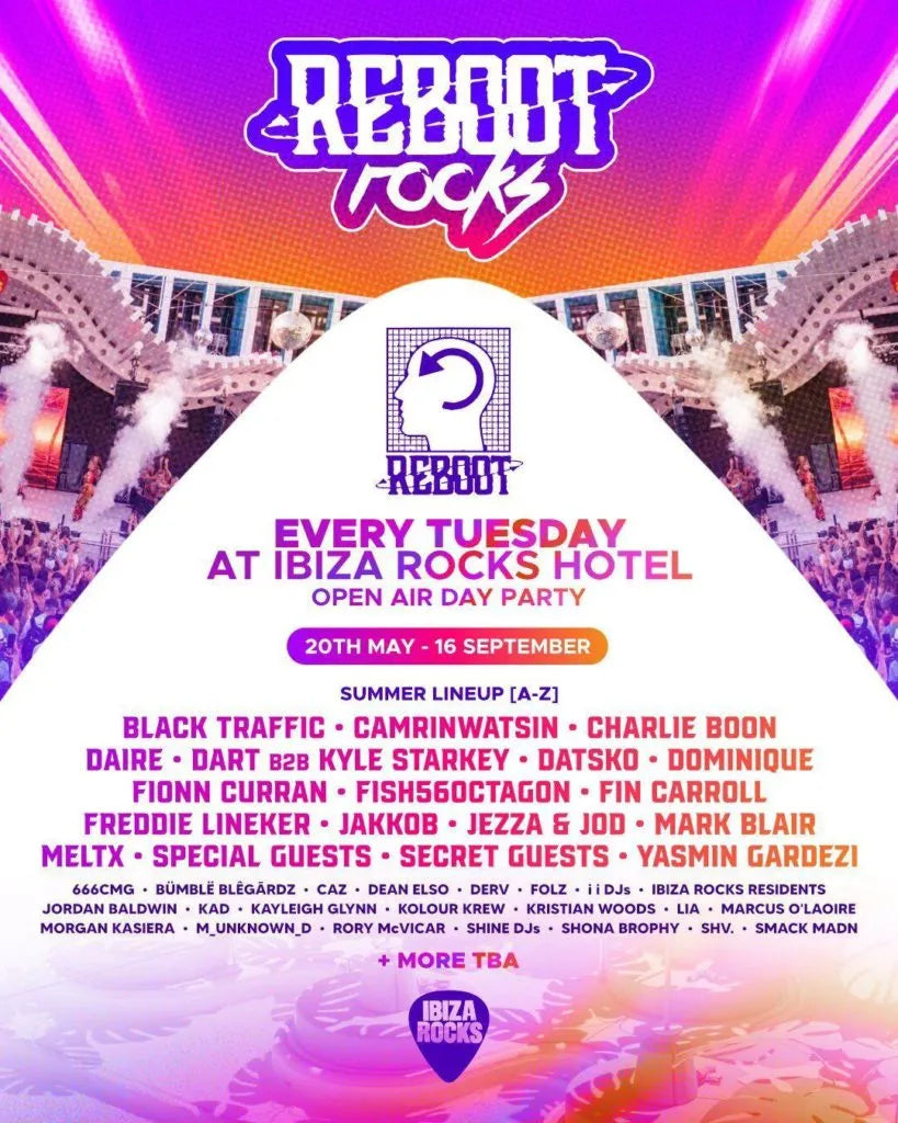 Reboot Daytime Sessions at Ibiza Rocks 2025