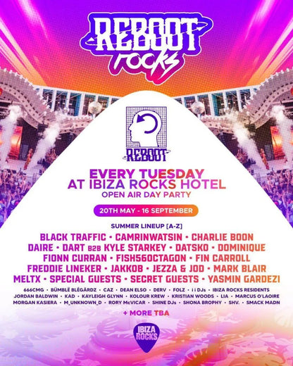 Reboot Daytime Sessions at Ibiza Rocks 2025
